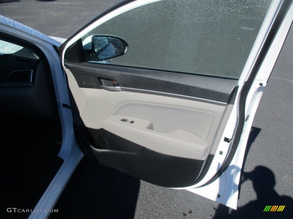 2017 Elantra SE - White / Gray photo #13