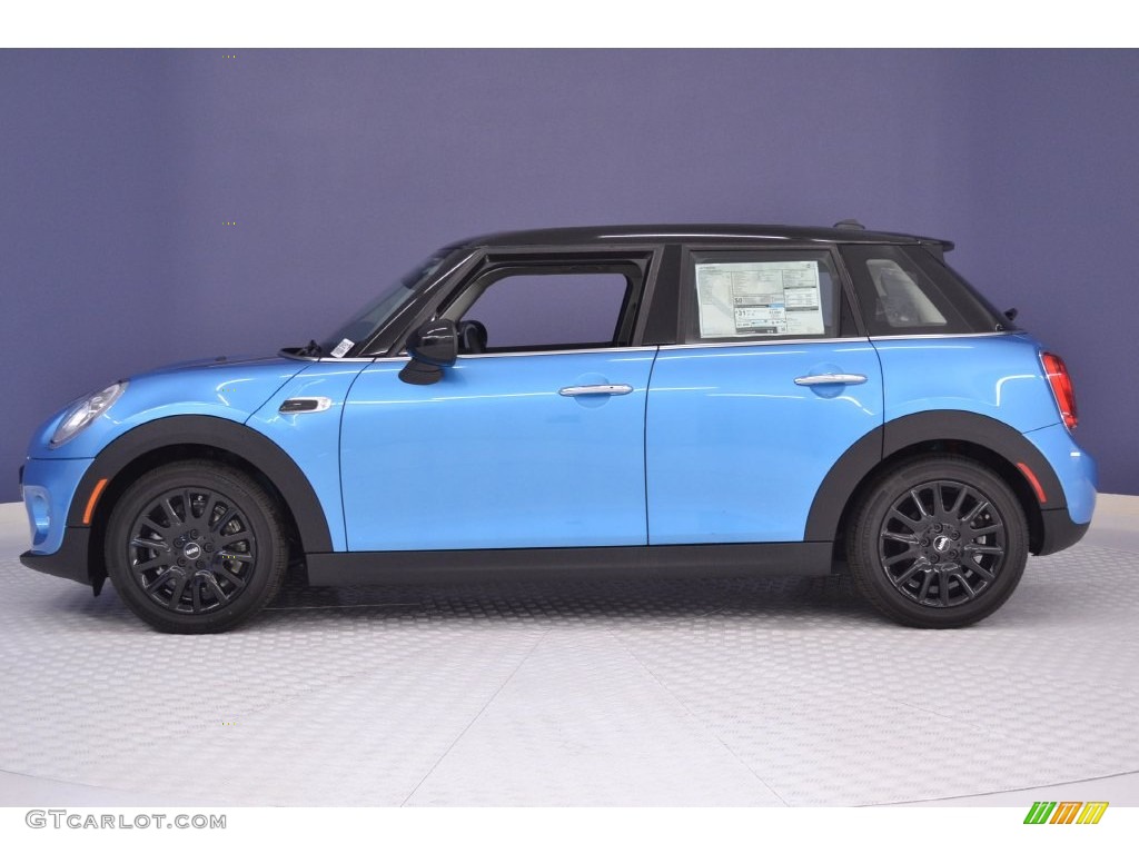 Electric Blue Metallic 2016 Mini Hardtop Cooper 4 Door Exterior Photo #110308436