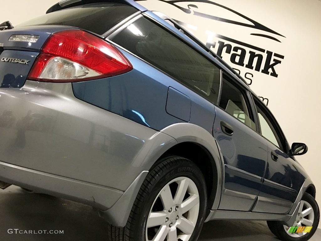 2009 Outback 2.5i Special Edition Wagon - Newport Blue Pearl / Off Black photo #21