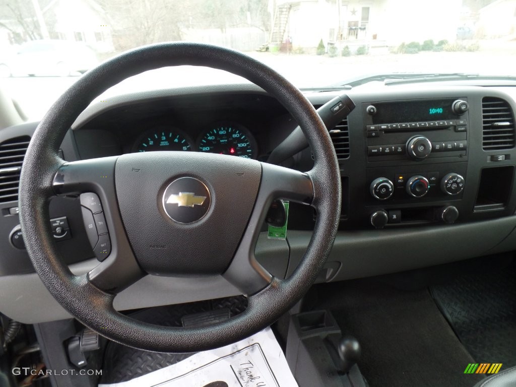 2011 Silverado 1500 LS Crew Cab 4x4 - Steel Green Metallic / Dark Titanium photo #20