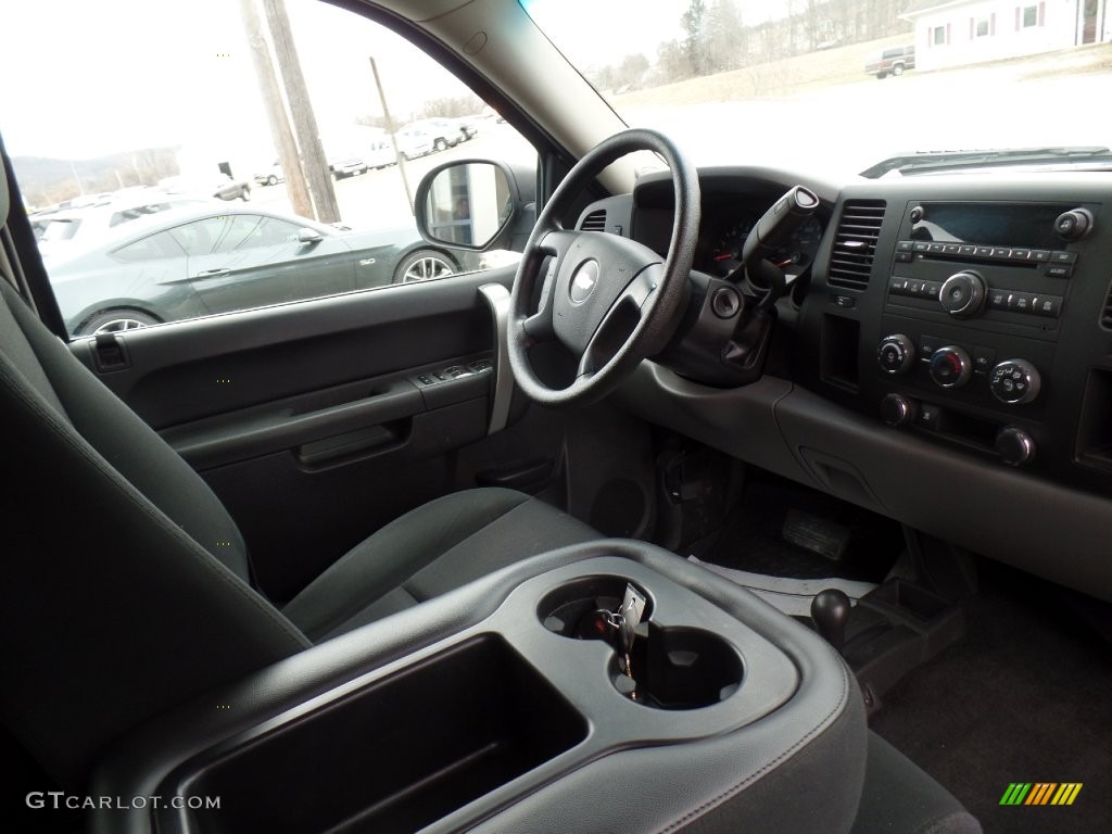 2011 Silverado 1500 LS Crew Cab 4x4 - Steel Green Metallic / Dark Titanium photo #51