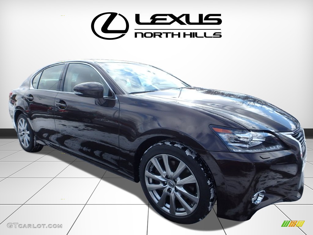 2013 GS 350 AWD - Fire Agate Pearl / Flaxen photo #1