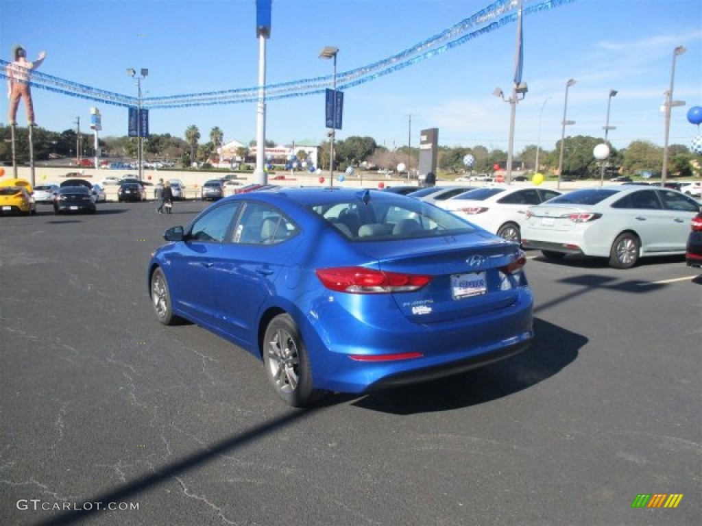 2017 Elantra SE - Electric Blue / Gray photo #9