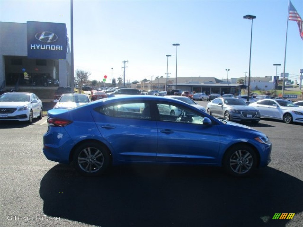2017 Elantra SE - Electric Blue / Gray photo #12