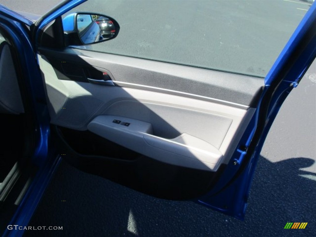 2017 Elantra SE - Electric Blue / Gray photo #13