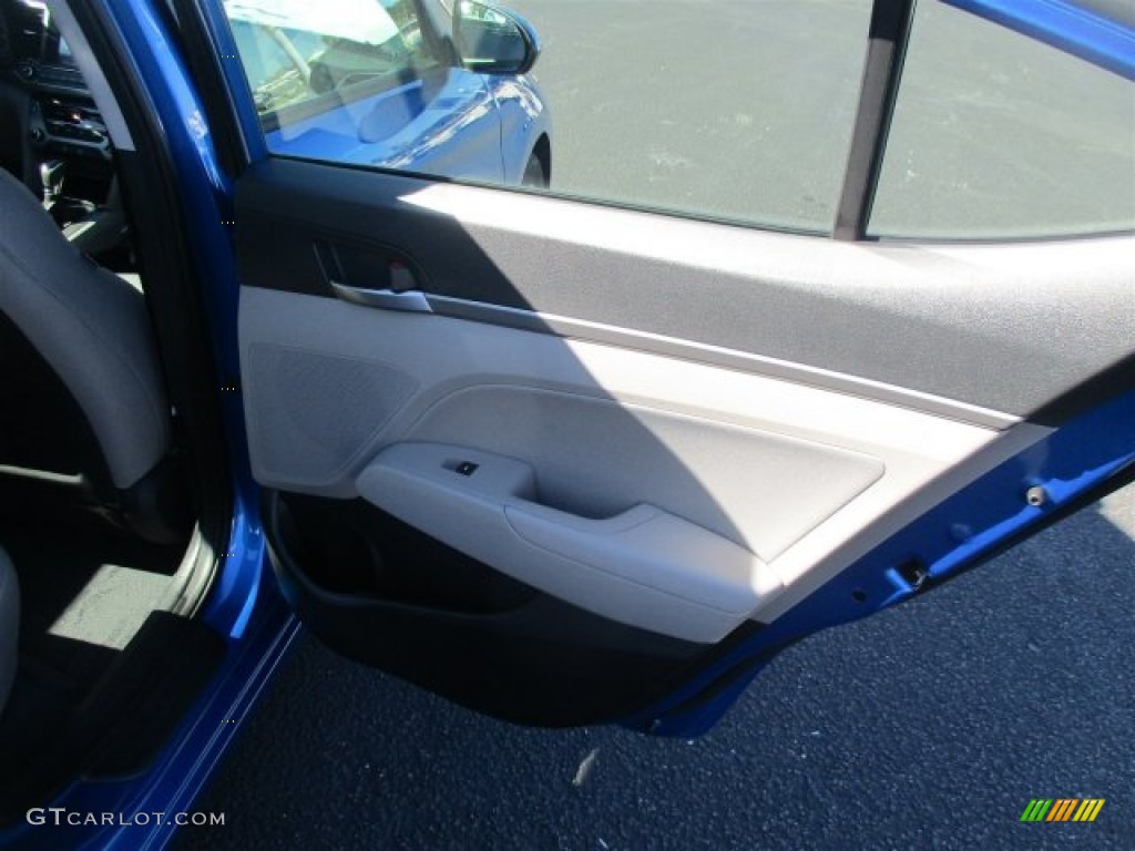 2017 Elantra SE - Electric Blue / Gray photo #15