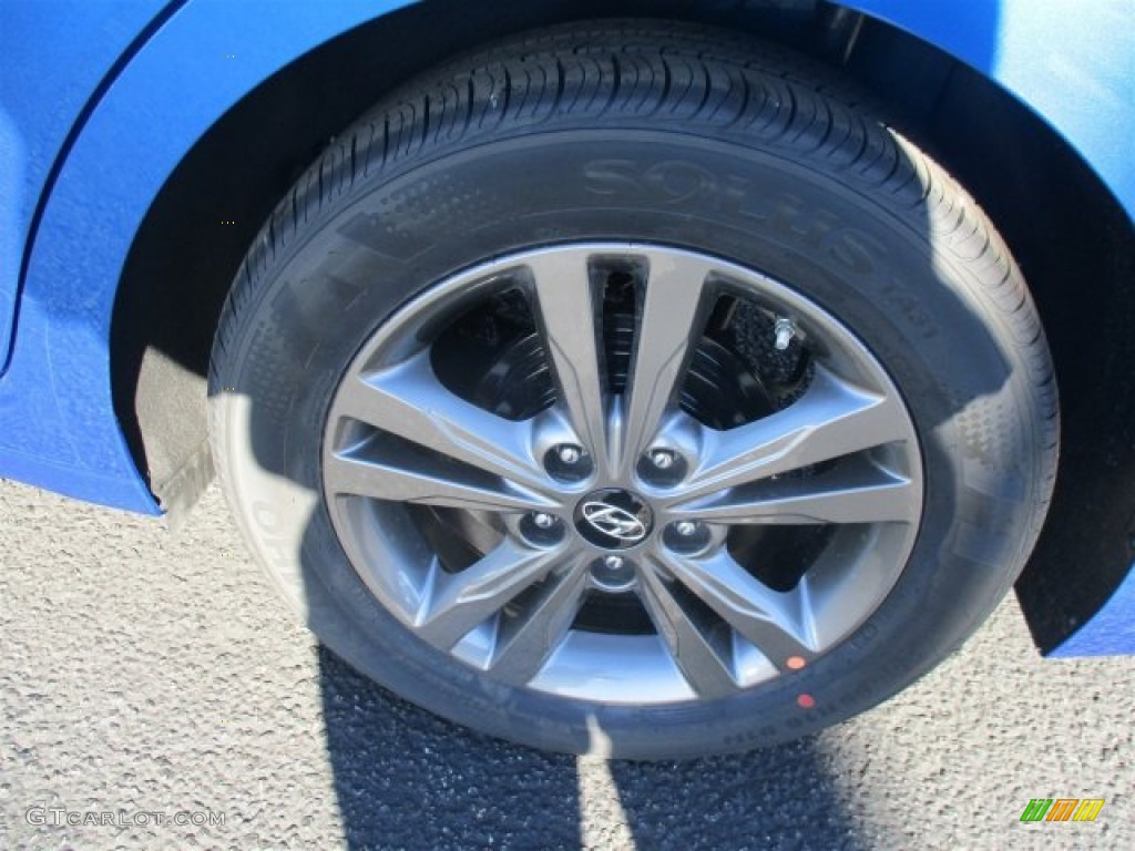 2017 Elantra SE - Electric Blue / Gray photo #19