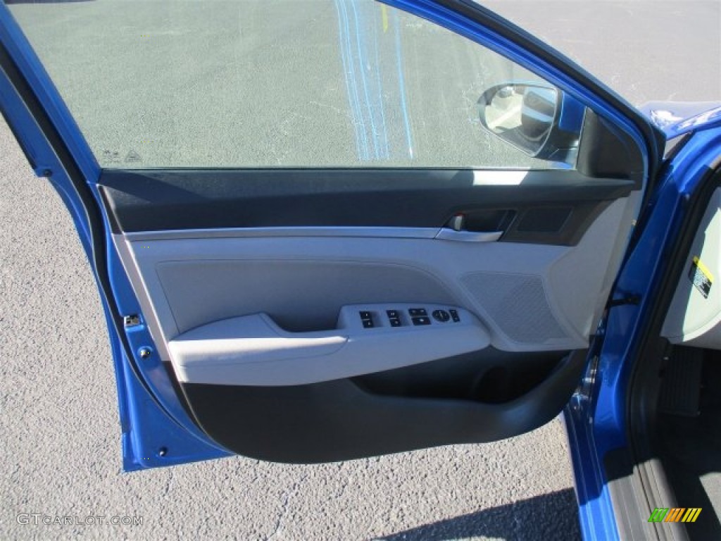 2017 Elantra SE - Electric Blue / Gray photo #21