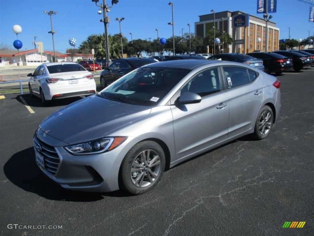 2017 Elantra SE - Silver / Gray photo #6