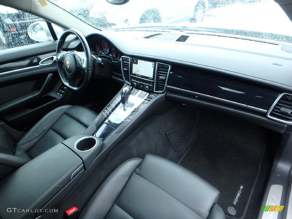 2011 Panamera 4 - Platinum Silver Metallic / Black photo #7