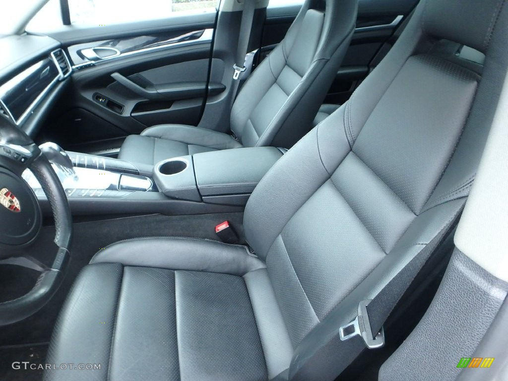 2011 Panamera 4 - Platinum Silver Metallic / Black photo #12