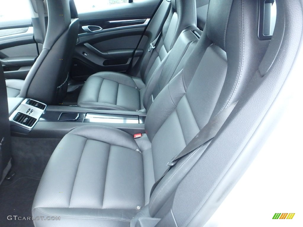 2011 Panamera 4 - Platinum Silver Metallic / Black photo #13