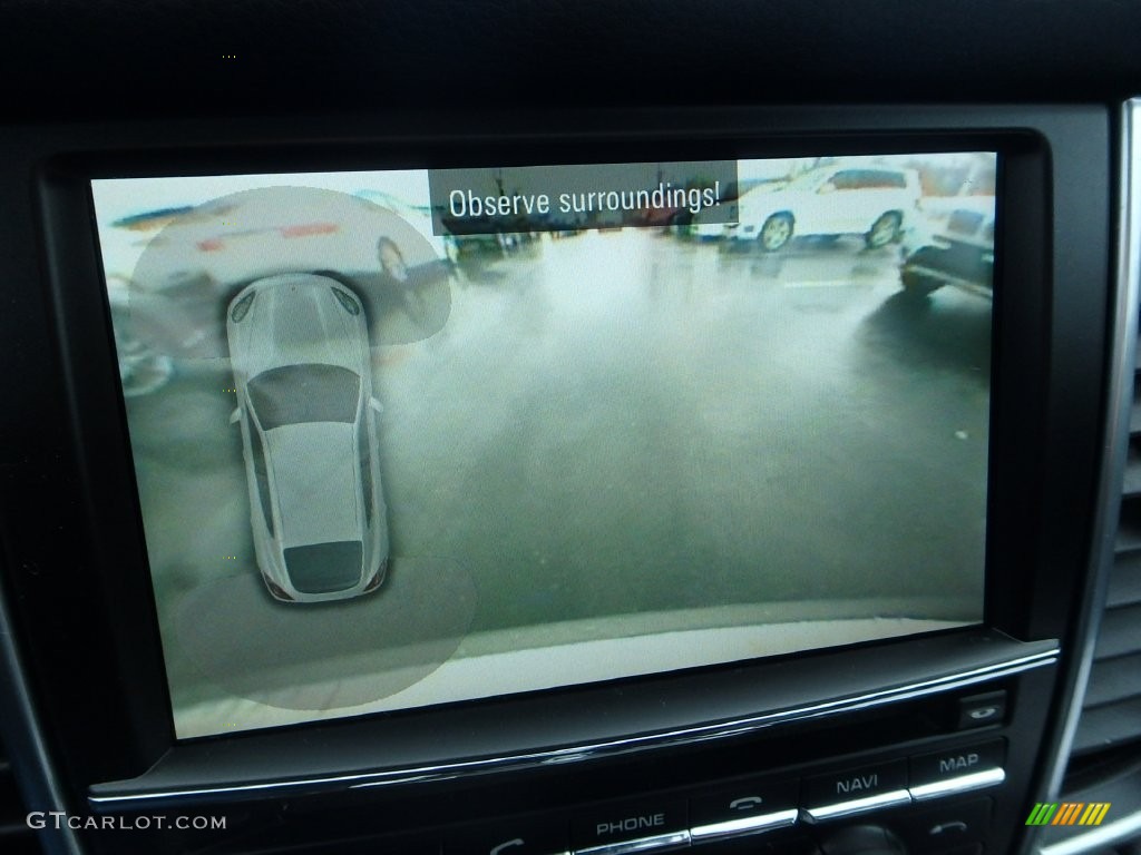 2011 Panamera 4 - Platinum Silver Metallic / Black photo #25