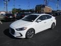 2017 White Hyundai Elantra Limited  photo #6