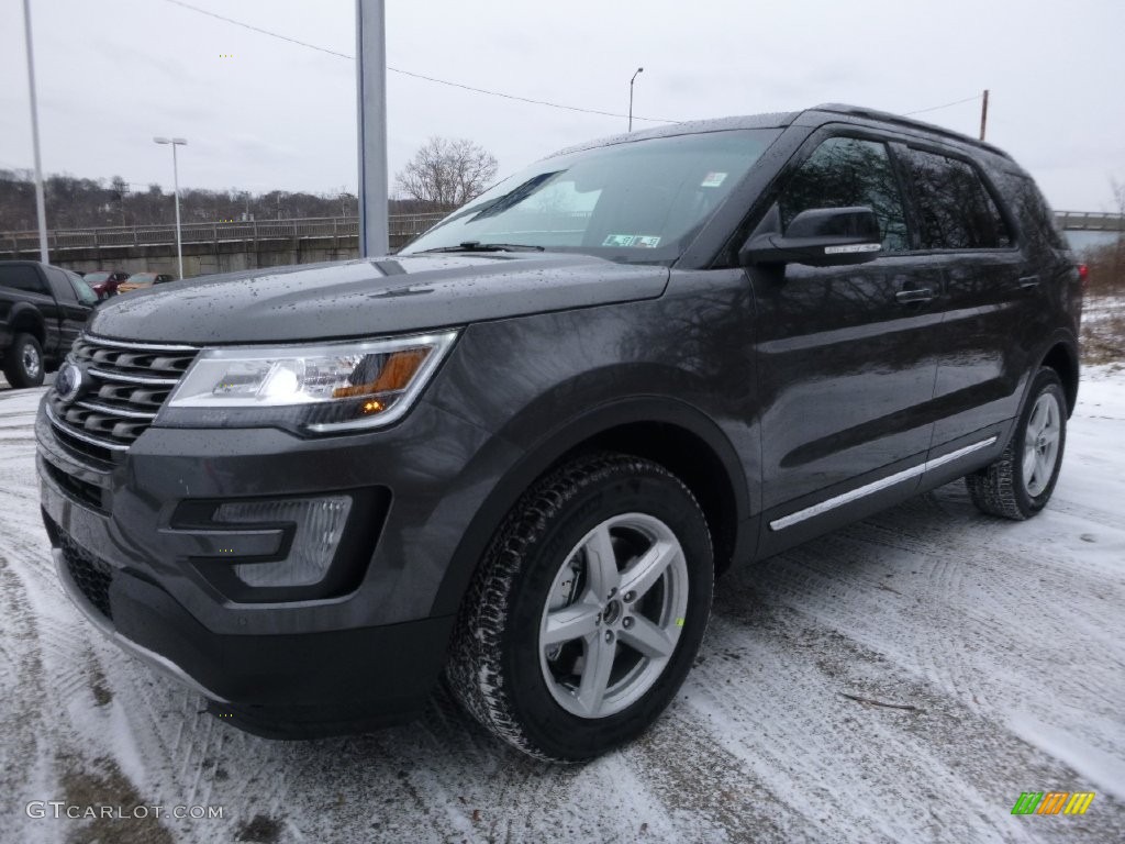 2016 Explorer XLT 4WD - Magnetic Metallic / Ebony Black photo #6