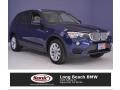 2016 Deep Sea Blue Metallic BMW X3 xDrive28i  photo #1