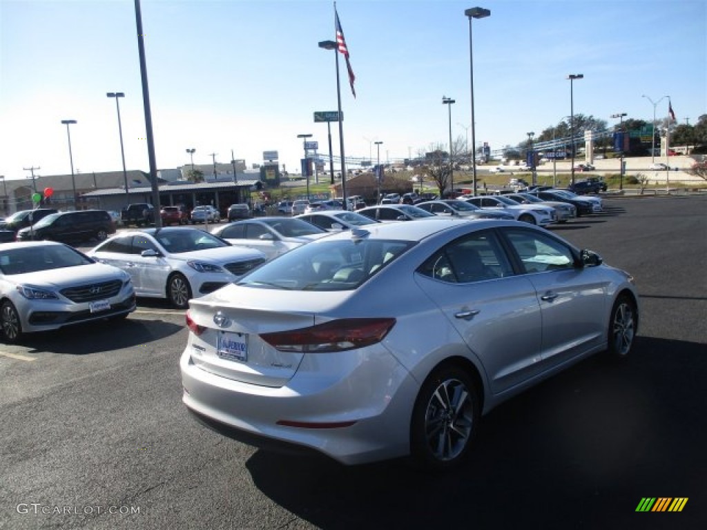 2017 Elantra Limited - Silver / Gray photo #10