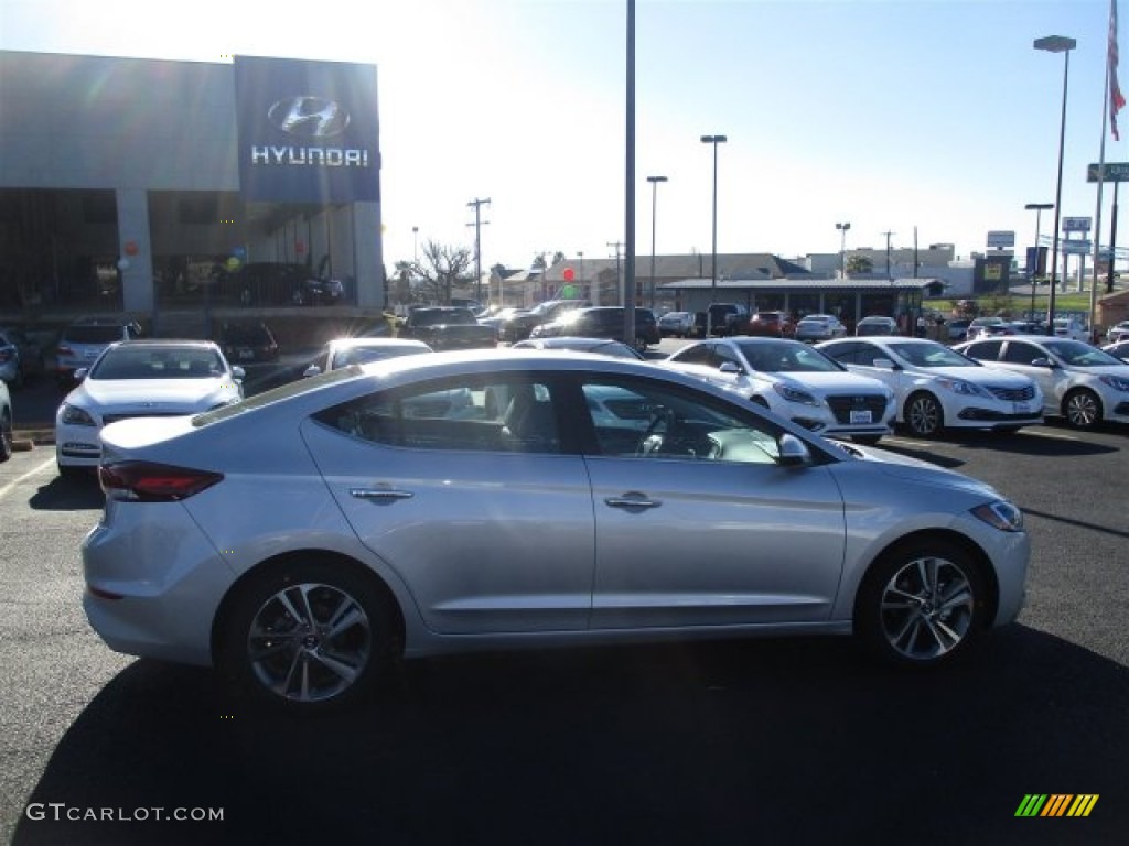 2017 Elantra Limited - Silver / Gray photo #11