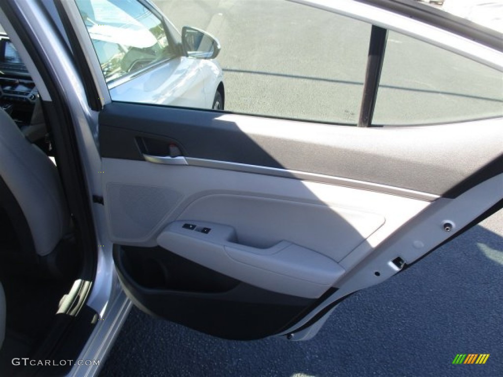 2017 Elantra Limited - Silver / Gray photo #14