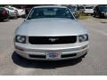 2007 Satin Silver Metallic Ford Mustang V6 Deluxe Coupe  photo #11