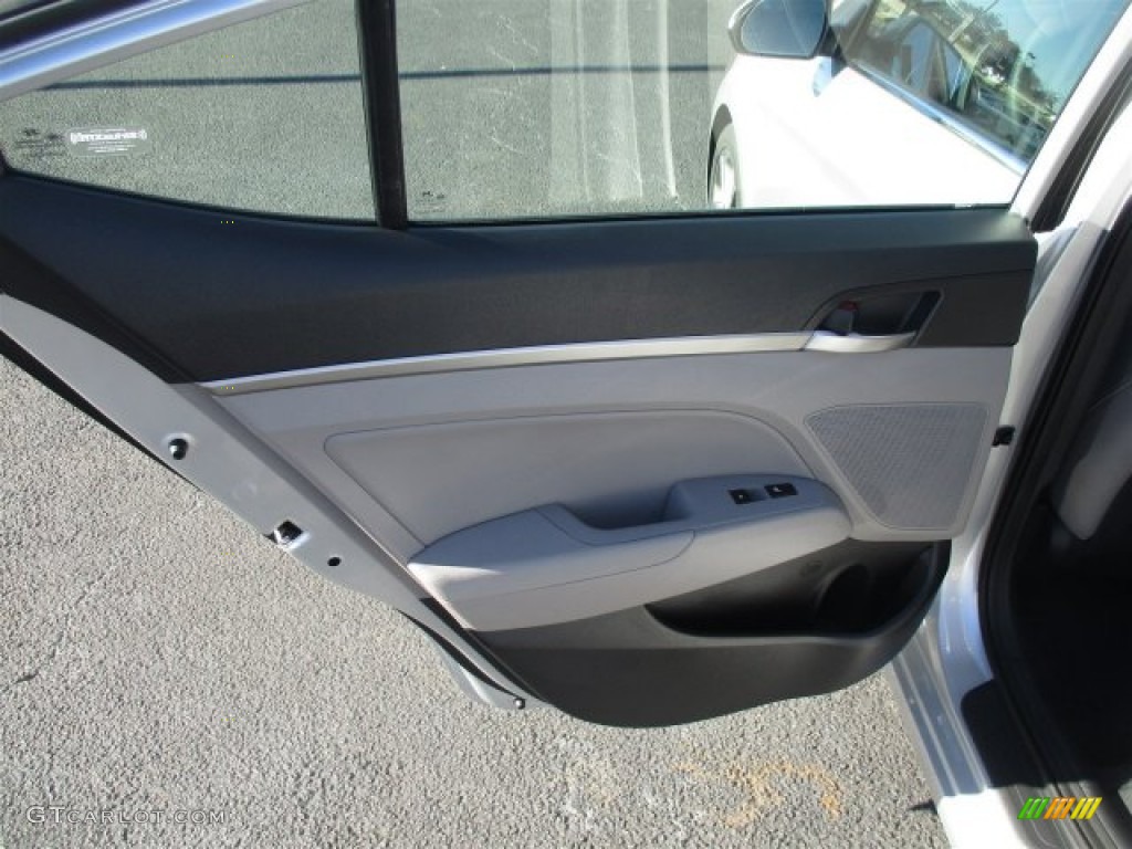 2017 Elantra Limited - Silver / Gray photo #20