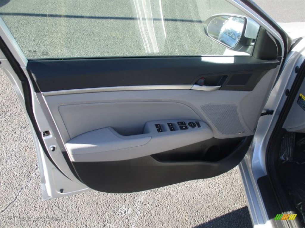 2017 Elantra Limited - Silver / Gray photo #21