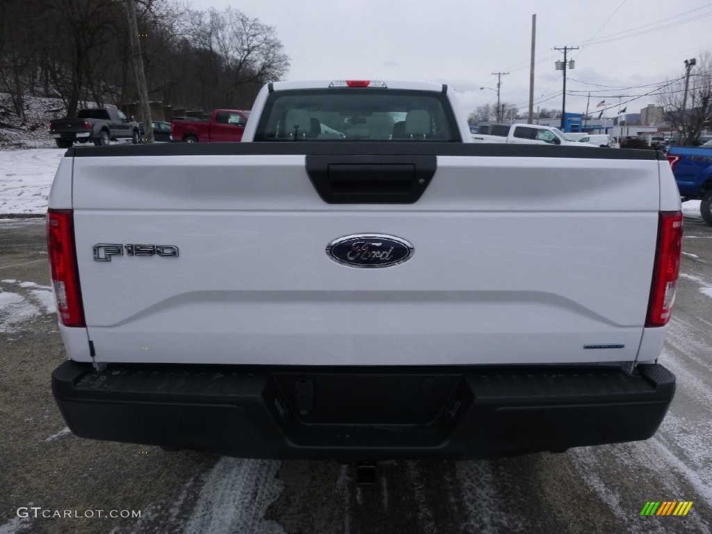 2016 F150 XL SuperCab 4x4 - Oxford White / Medium Earth Gray photo #5