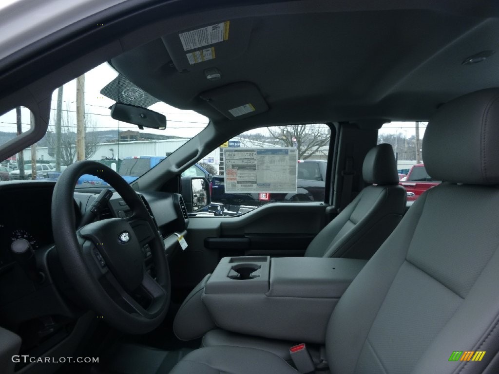 2016 F150 XL SuperCab 4x4 - Oxford White / Medium Earth Gray photo #12