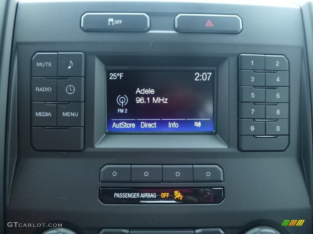 2016 F150 XL SuperCab 4x4 - Oxford White / Medium Earth Gray photo #19