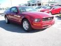 2007 Redfire Metallic Ford Mustang V6 Deluxe Coupe  photo #1