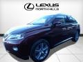 Claret Mica - RX 350 AWD Photo No. 3