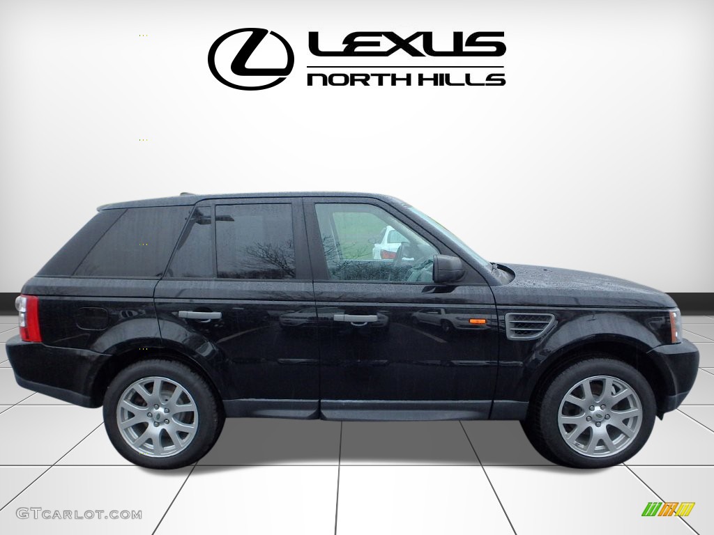 2007 Range Rover Sport HSE - Java Black Pearl / Ebony Black photo #2