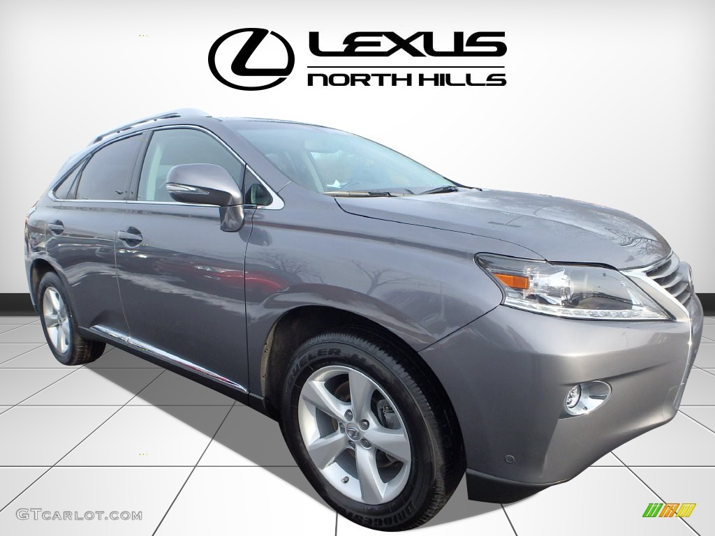 2015 RX 350 AWD - Nebula Gray Pearl / Black photo #1