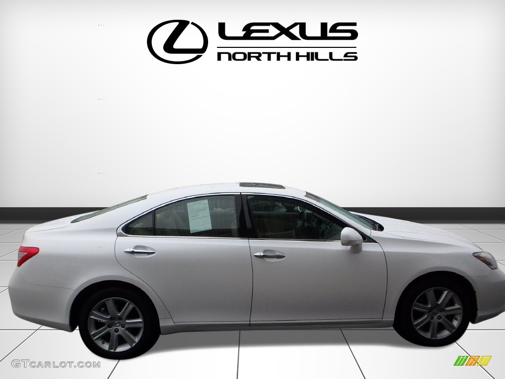 2009 ES 350 - Starfire Pearl White / Cashmere photo #2