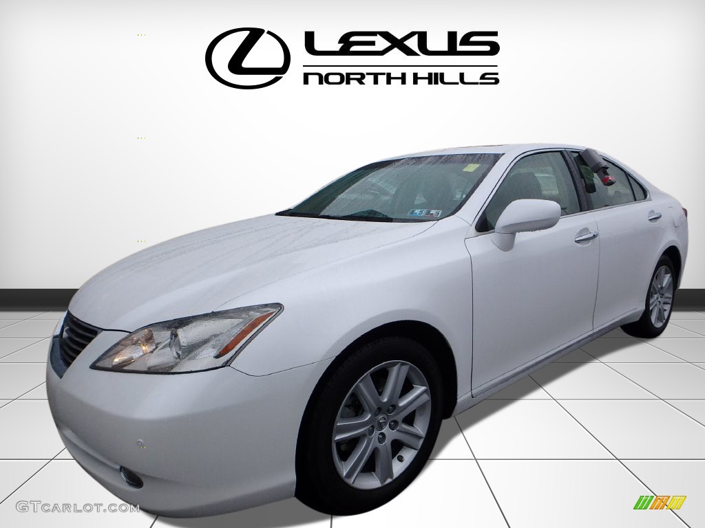 2009 ES 350 - Starfire Pearl White / Cashmere photo #3