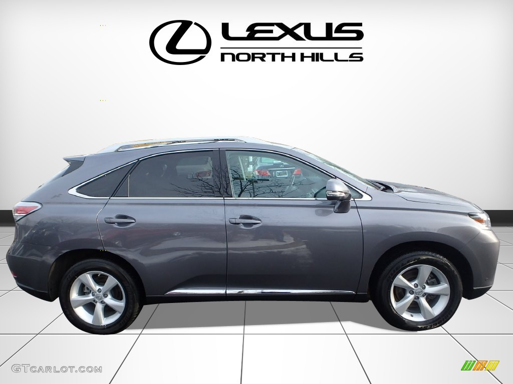2015 RX 350 AWD - Nebula Gray Pearl / Black photo #2