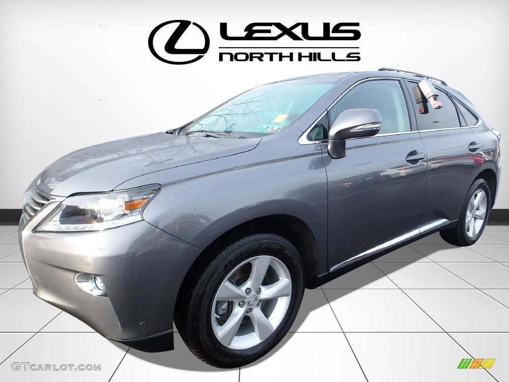 2015 RX 350 AWD - Nebula Gray Pearl / Black photo #3