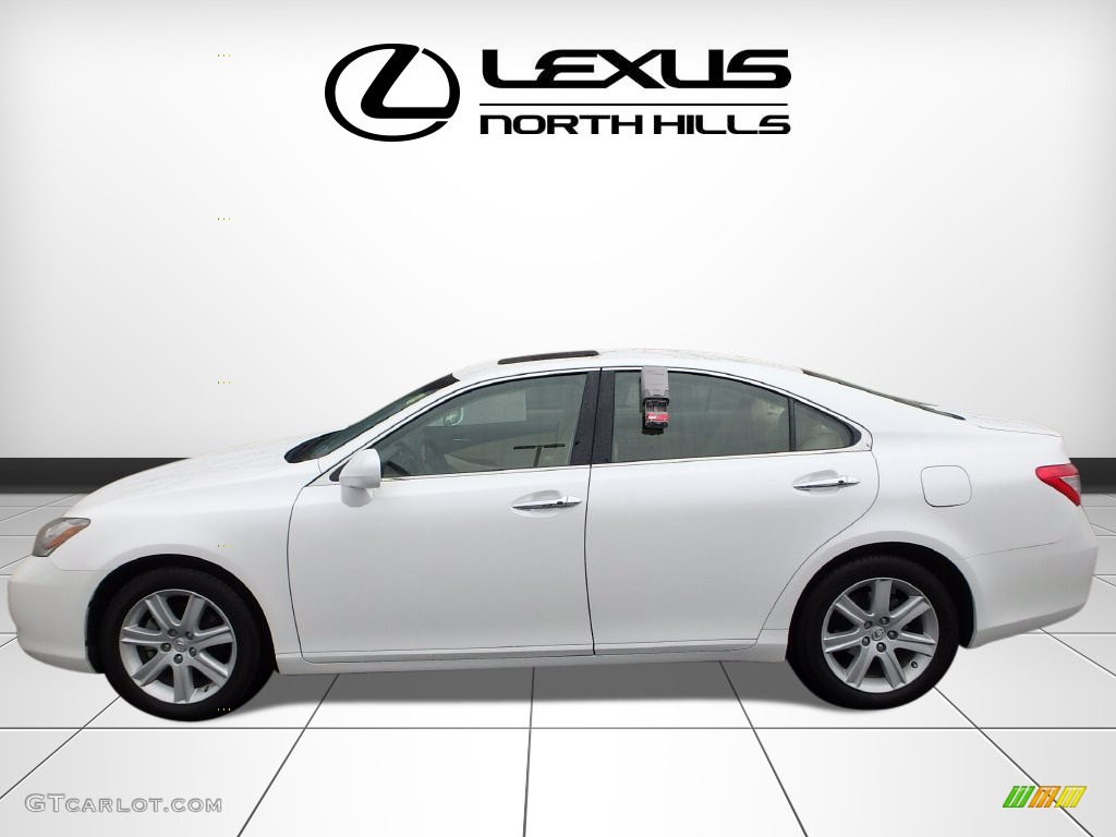 2009 ES 350 - Starfire Pearl White / Cashmere photo #4
