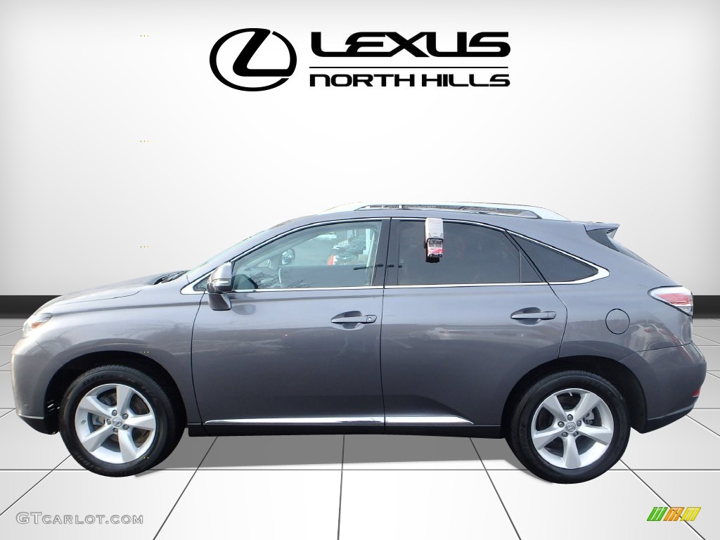 2015 RX 350 AWD - Nebula Gray Pearl / Black photo #4