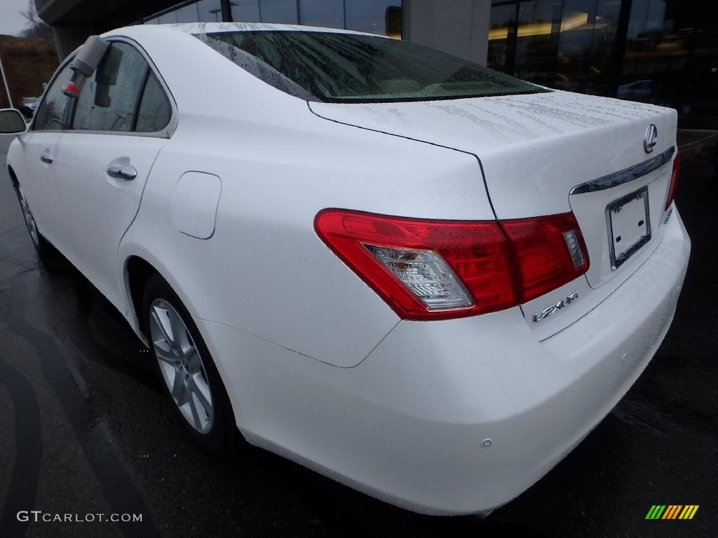 2009 ES 350 - Starfire Pearl White / Cashmere photo #7