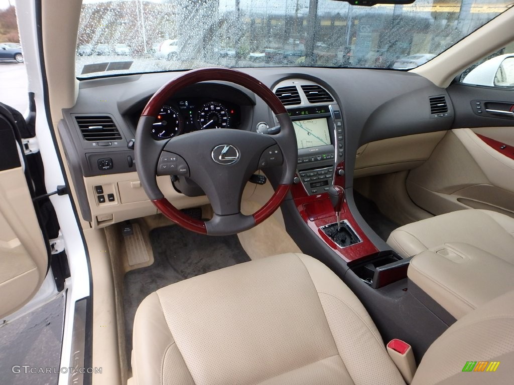 2009 ES 350 - Starfire Pearl White / Cashmere photo #17