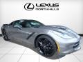 2015 Shark Gray Metallic Chevrolet Corvette Stingray Coupe  photo #1