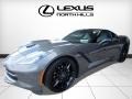 Shark Gray Metallic - Corvette Stingray Coupe Photo No. 3