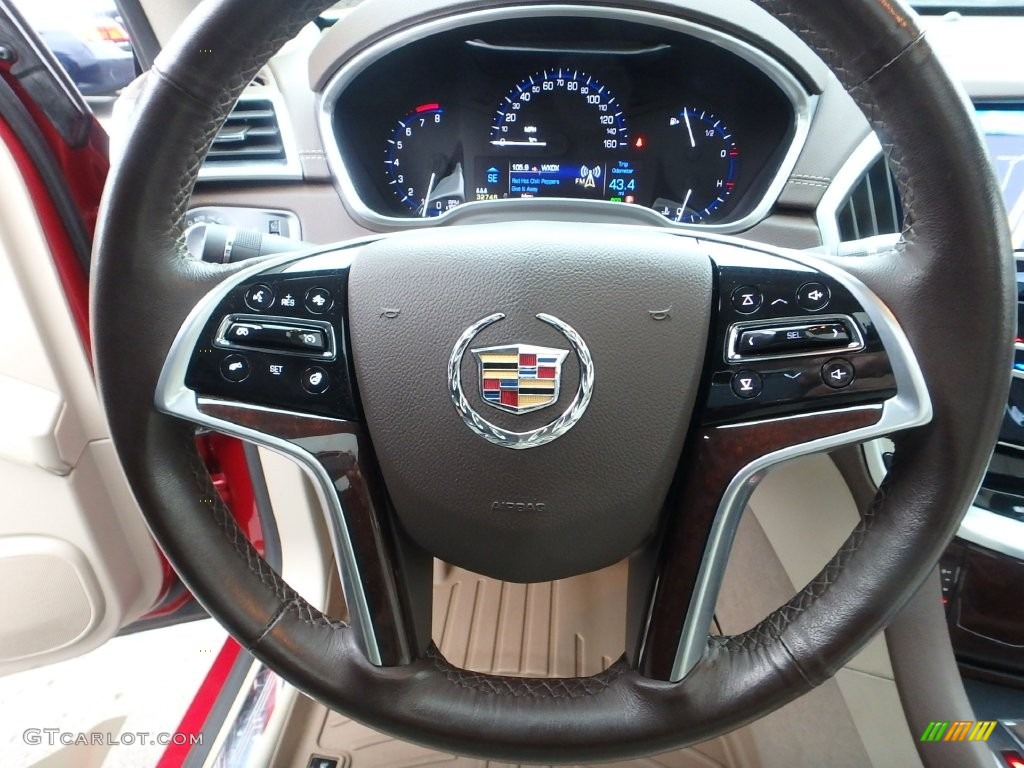 2013 SRX Performance AWD - Crystal Red Tintcoat / Shale/Brownstone photo #20