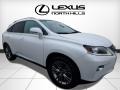 Starfire Pearl 2014 Lexus RX 450h AWD