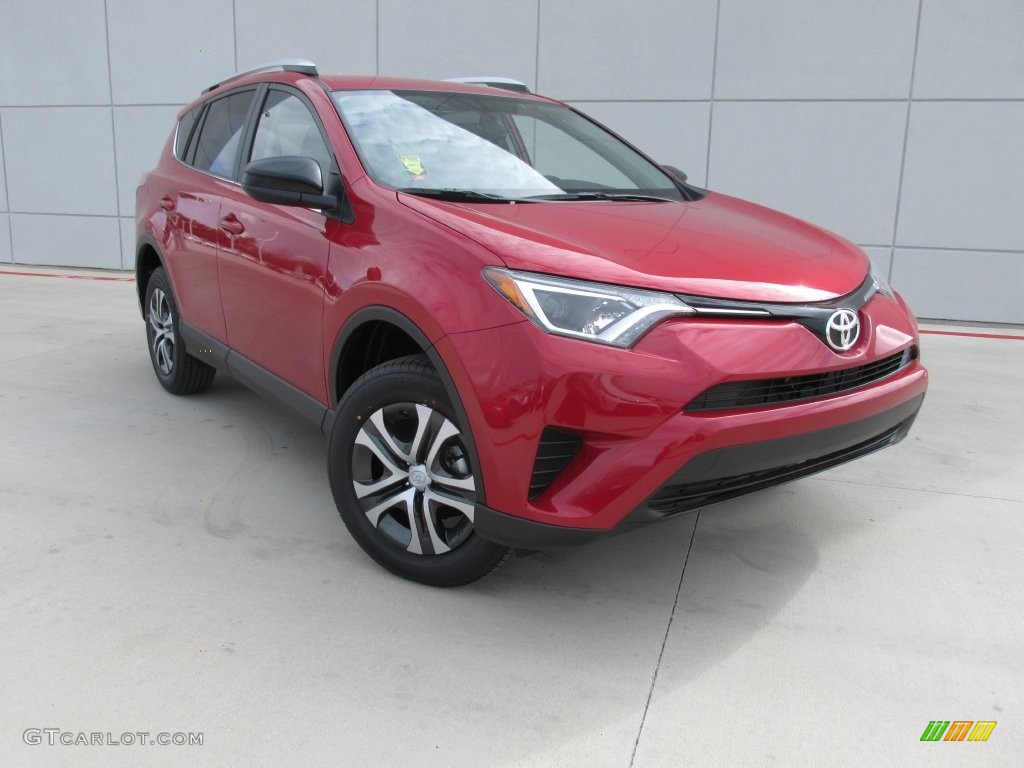 Barcelona Red Metallic 2016 Toyota RAV4 LE Exterior Photo #110324532