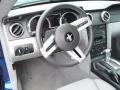 2008 Vista Blue Metallic Ford Mustang V6 Deluxe Coupe  photo #3