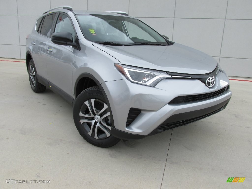 2016 RAV4 LE - Silver Sky Metallic / Black photo #1