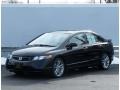 2008 Nighthawk Black Pearl Honda Civic Si Sedan  photo #1