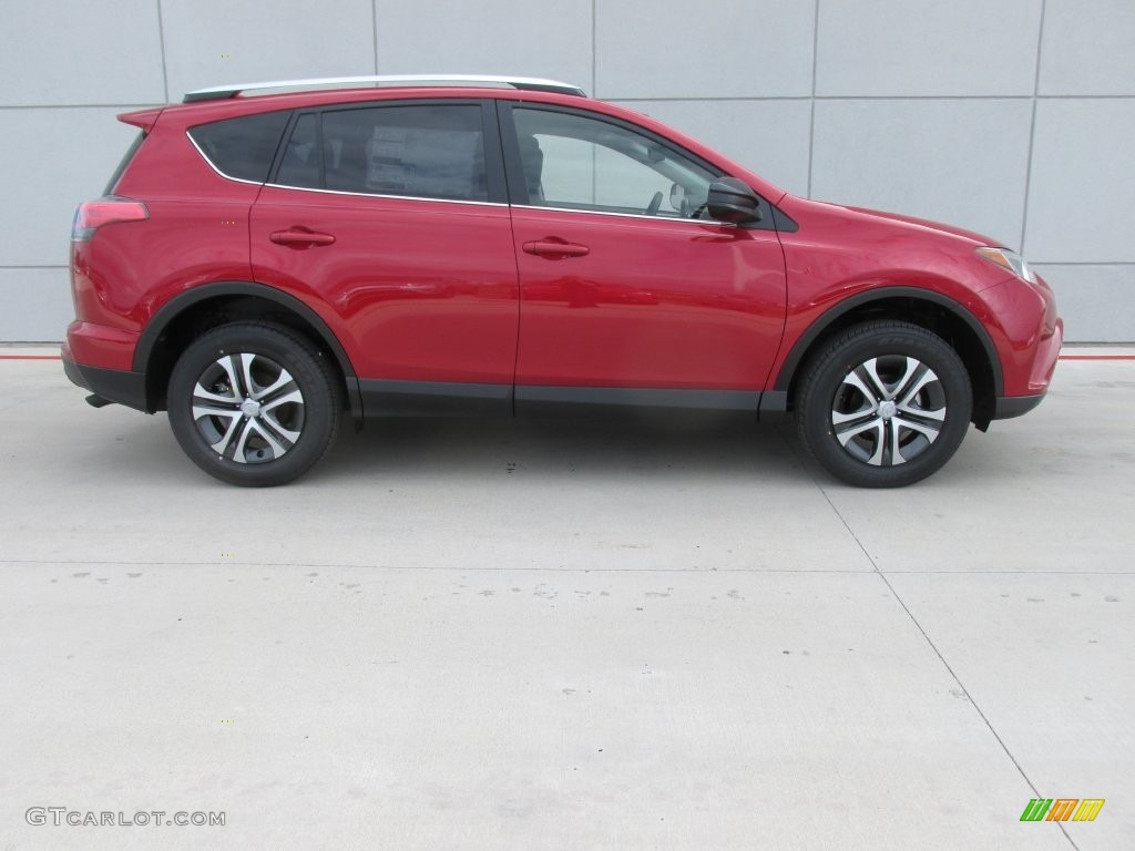 2016 RAV4 LE - Barcelona Red Metallic / Black photo #3